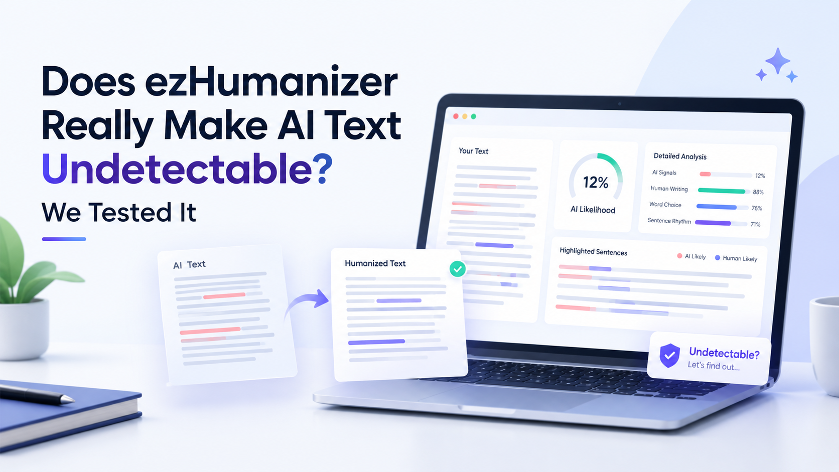 Does ezHumanizer Really Make AI Text Undetectable? We Tested It